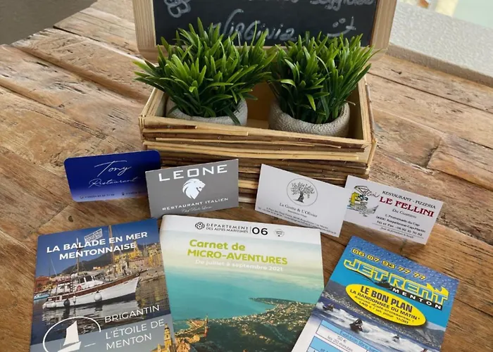 Location Saisonniere Menton 220 M Des Plages